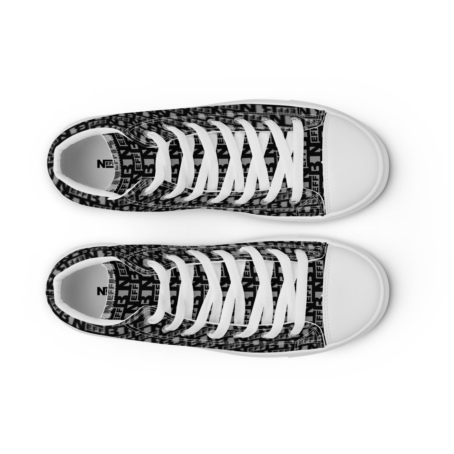 Men’s high top canvas shoes