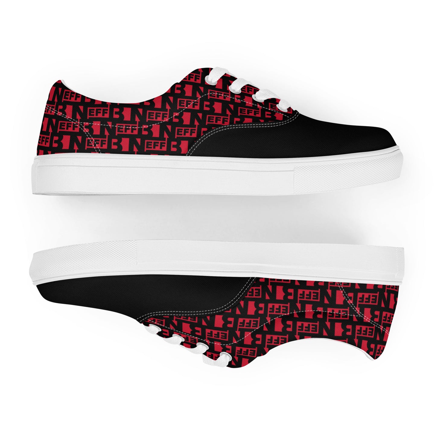 Men’s lace-up canvas shoes