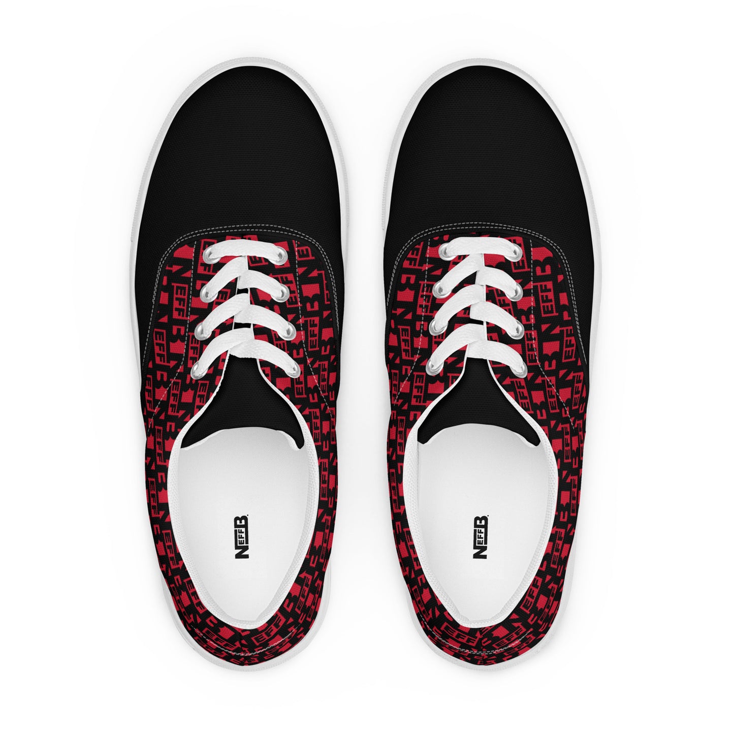 Men’s lace-up canvas shoes
