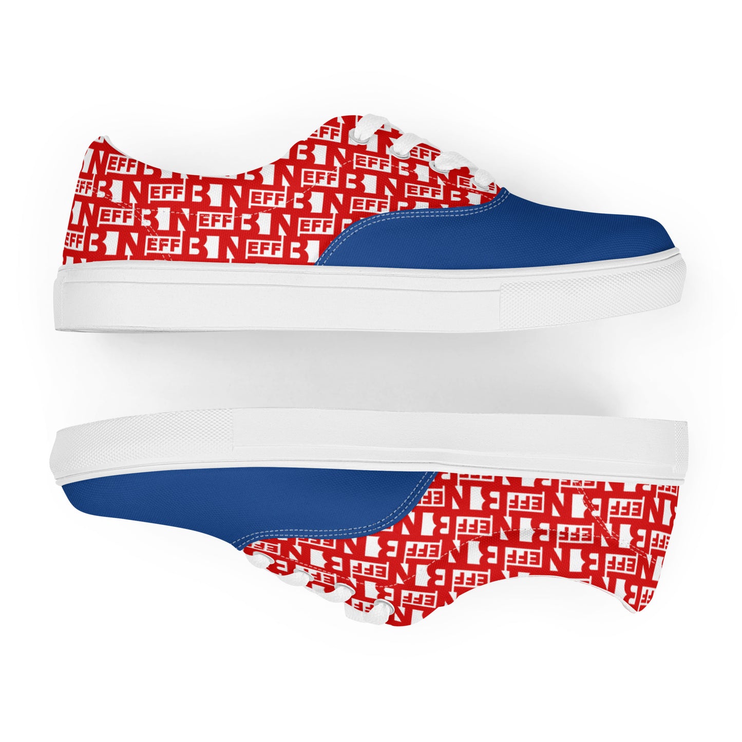 Men’s lace-up canvas shoes