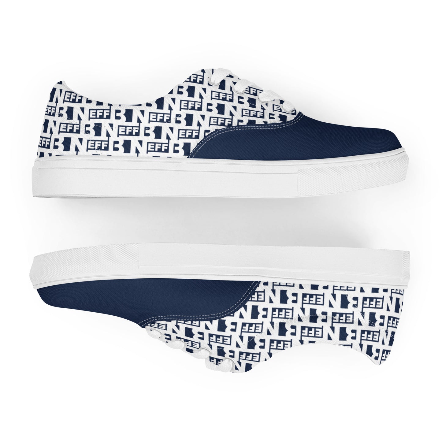 Men’s lace-up canvas shoes