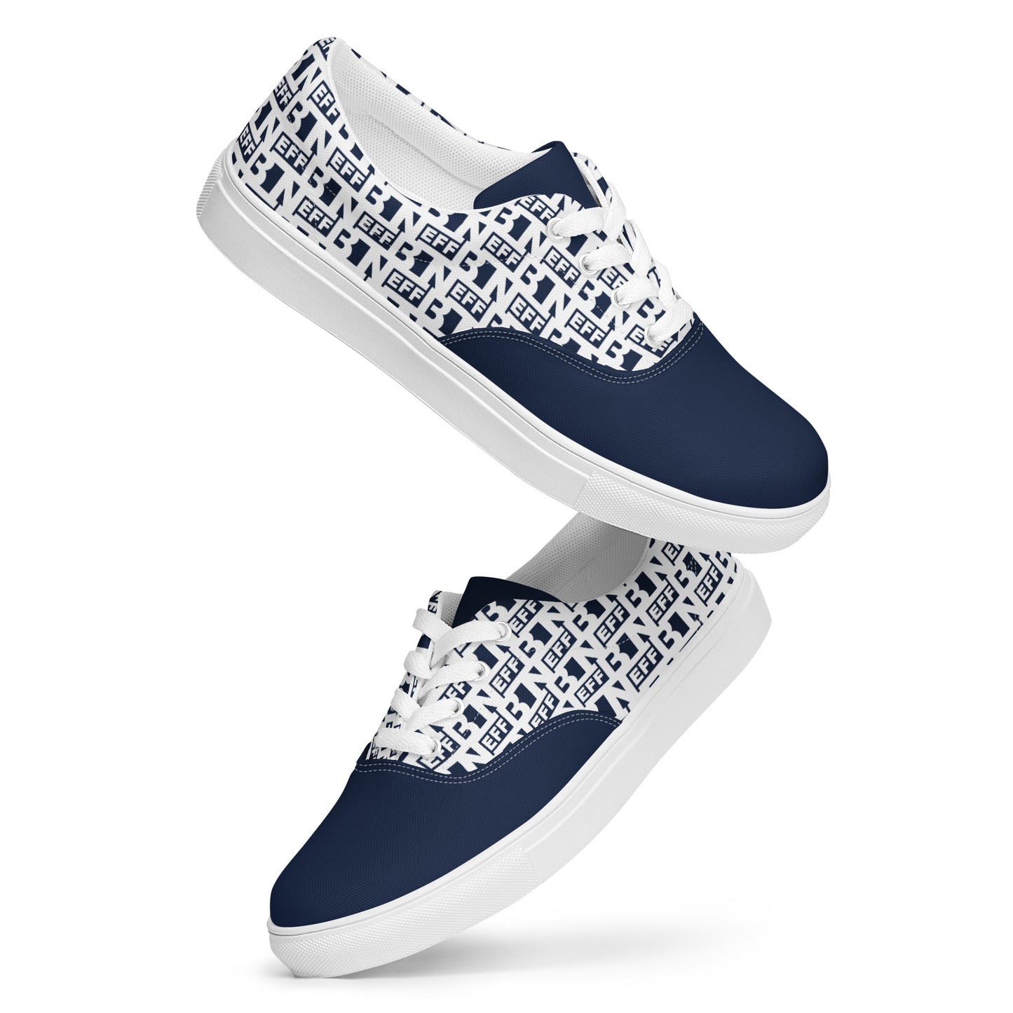 Men’s lace-up canvas shoes