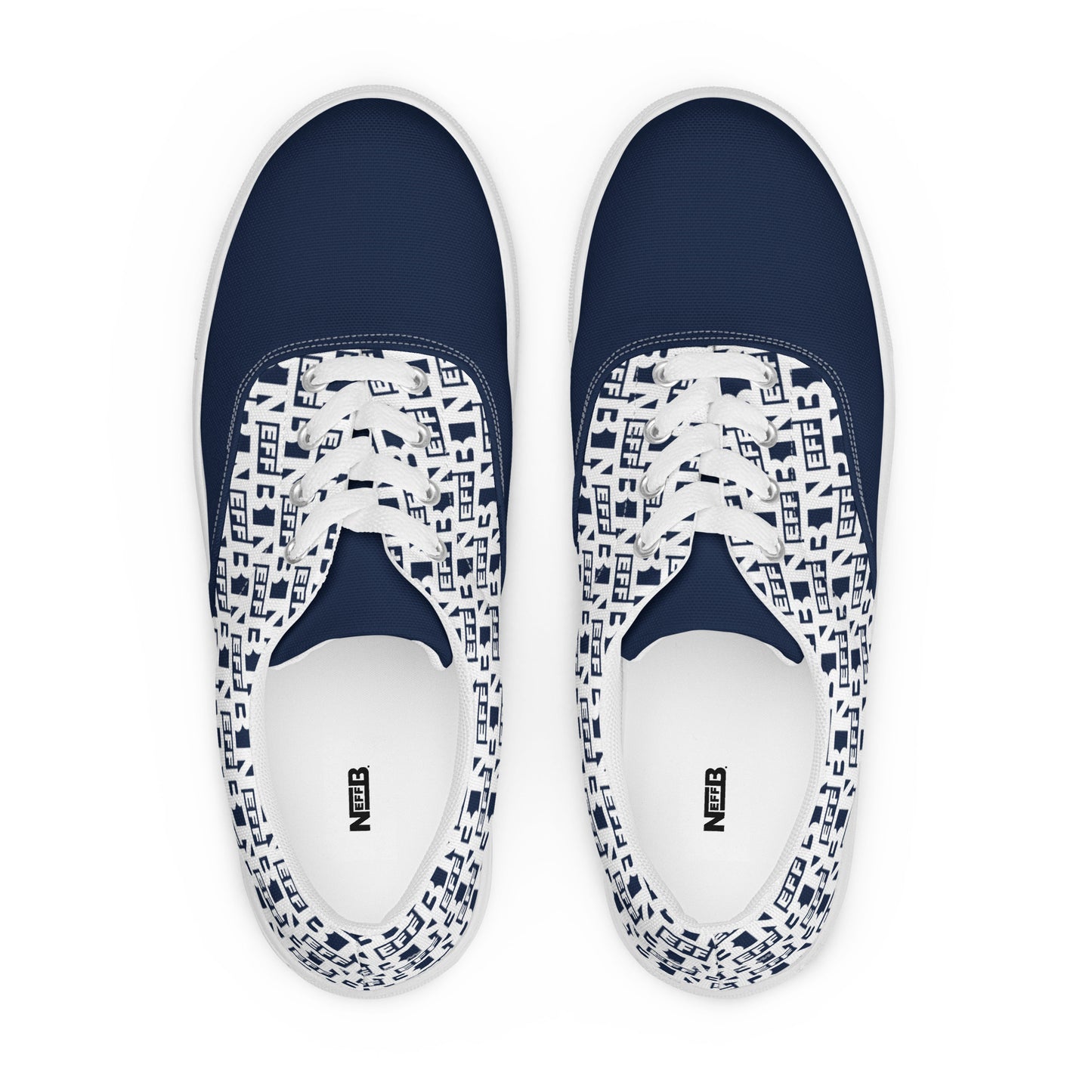 Men’s lace-up canvas shoes