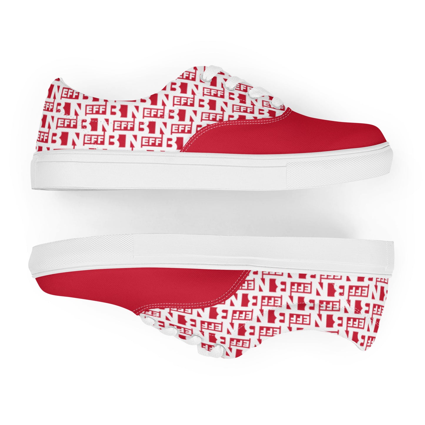 Men’s lace-up canvas shoes