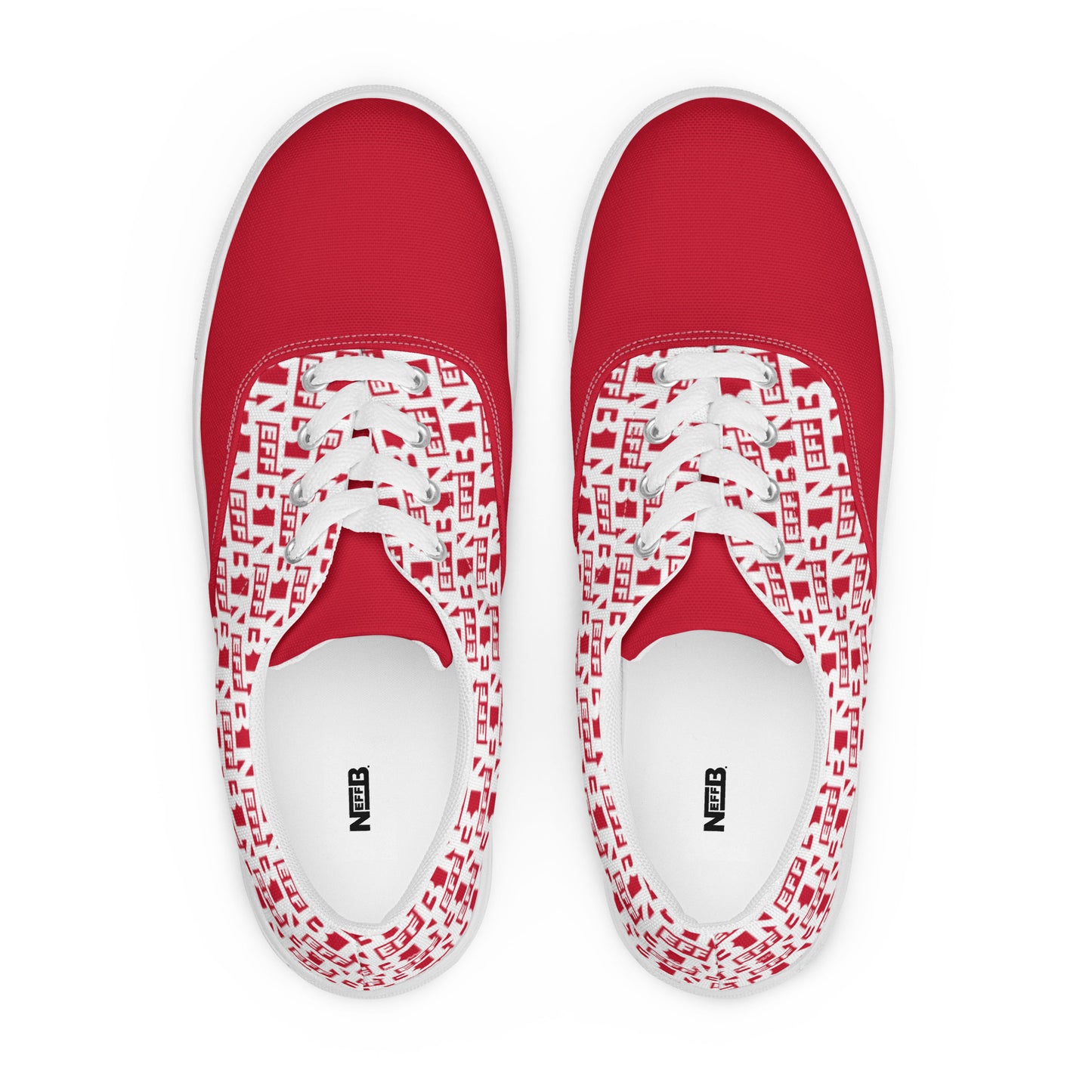 Men’s lace-up canvas shoes