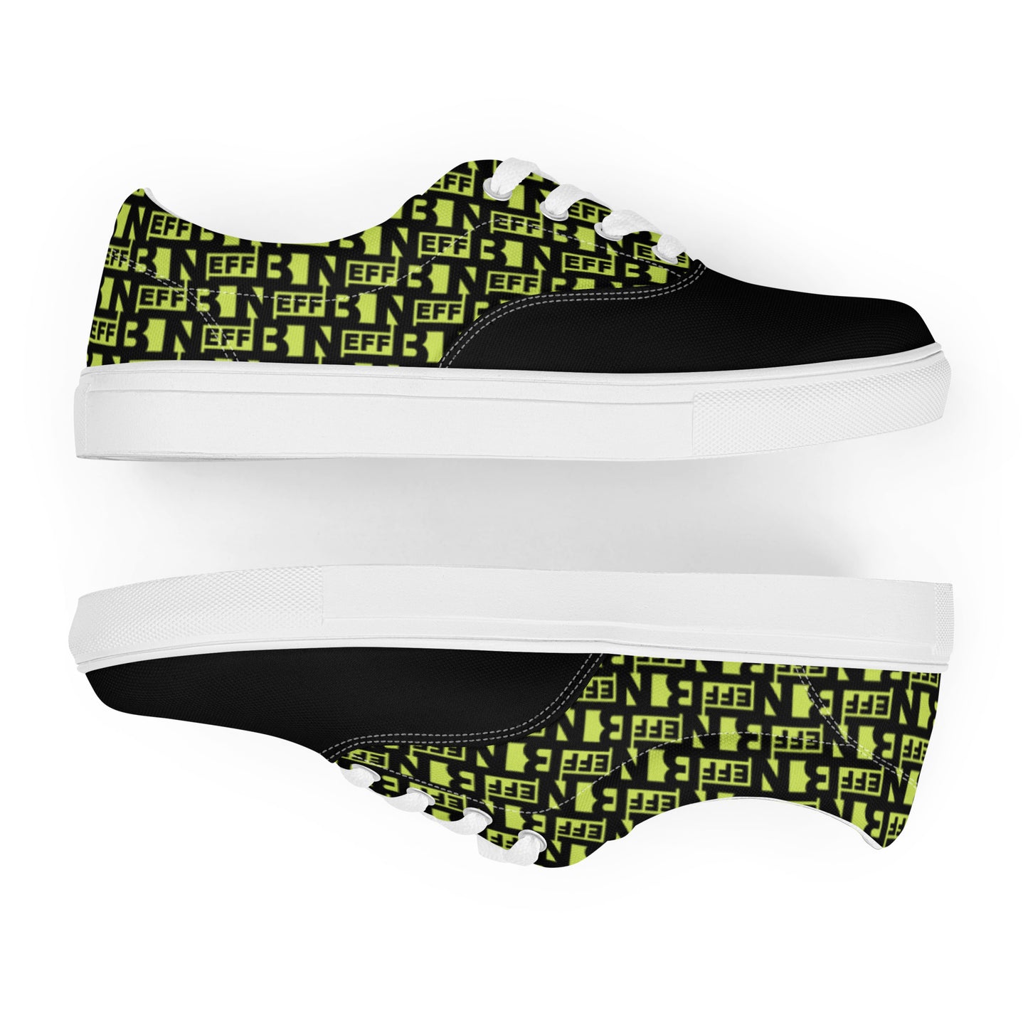 Men’s lace-up canvas shoes