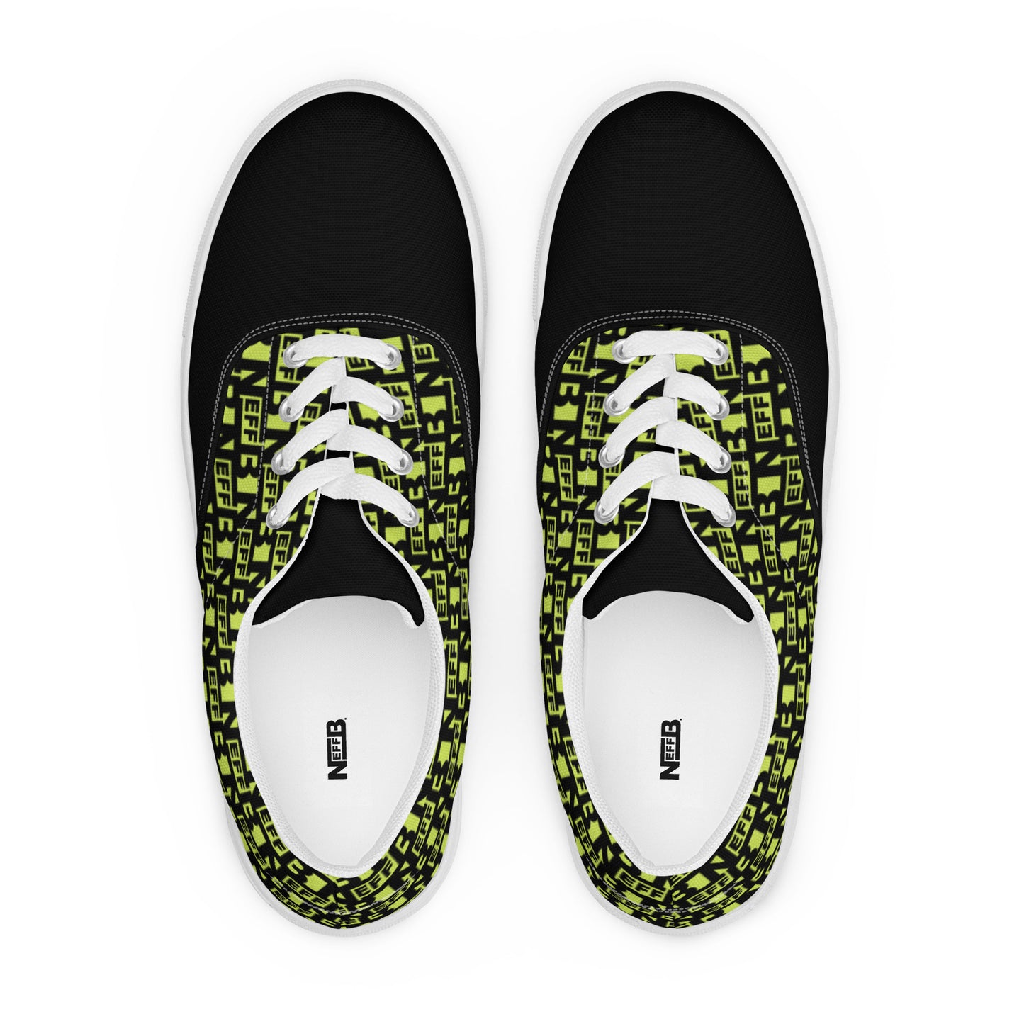 Men’s lace-up canvas shoes
