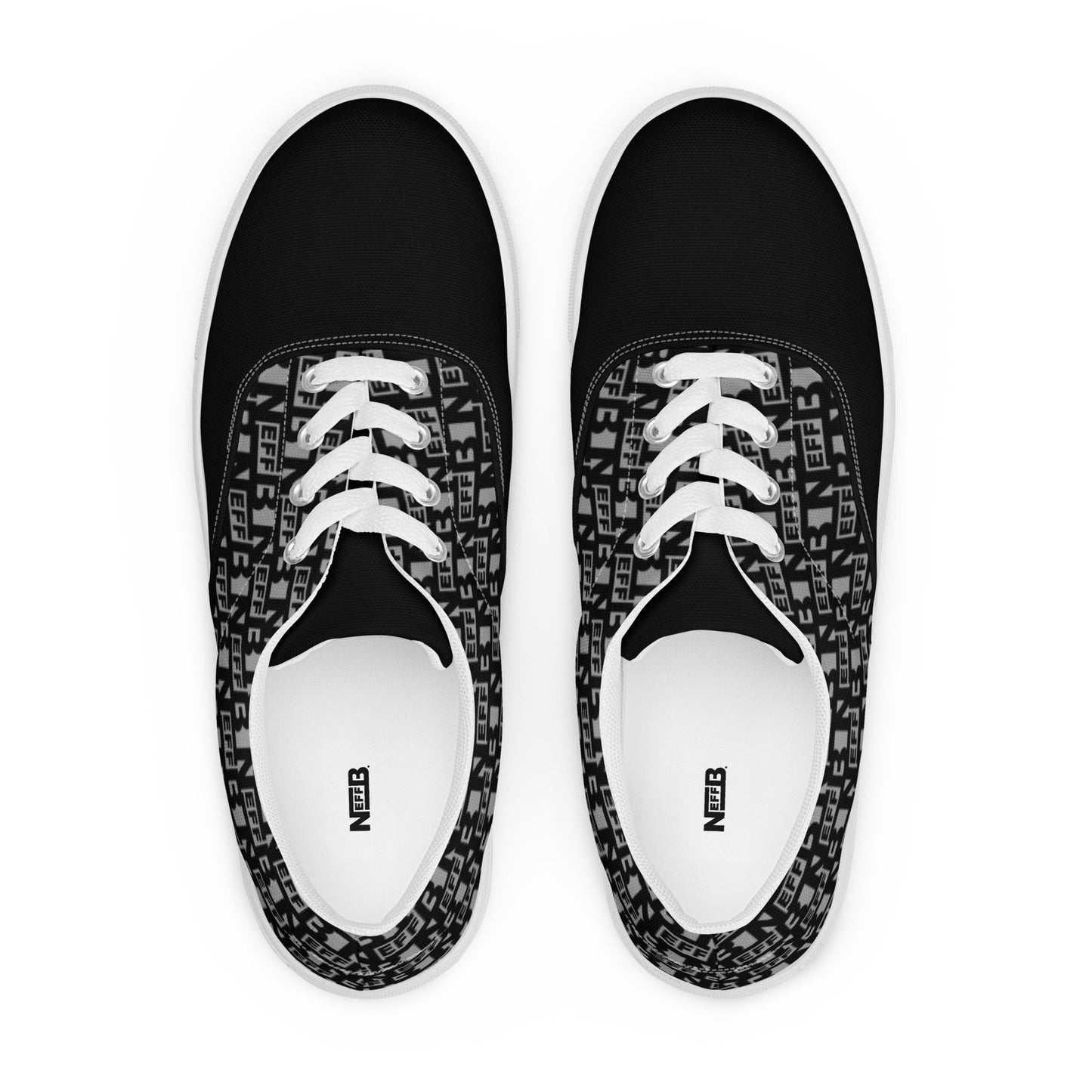 Men’s lace-up canvas shoes