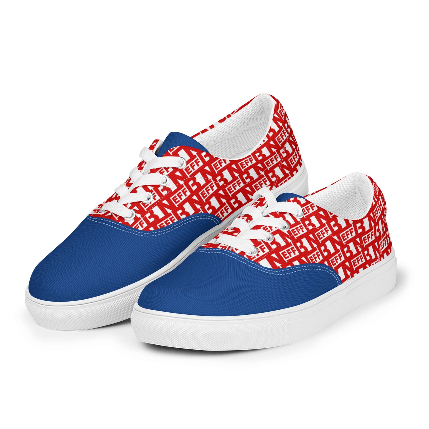 Men’s lace-up canvas shoes