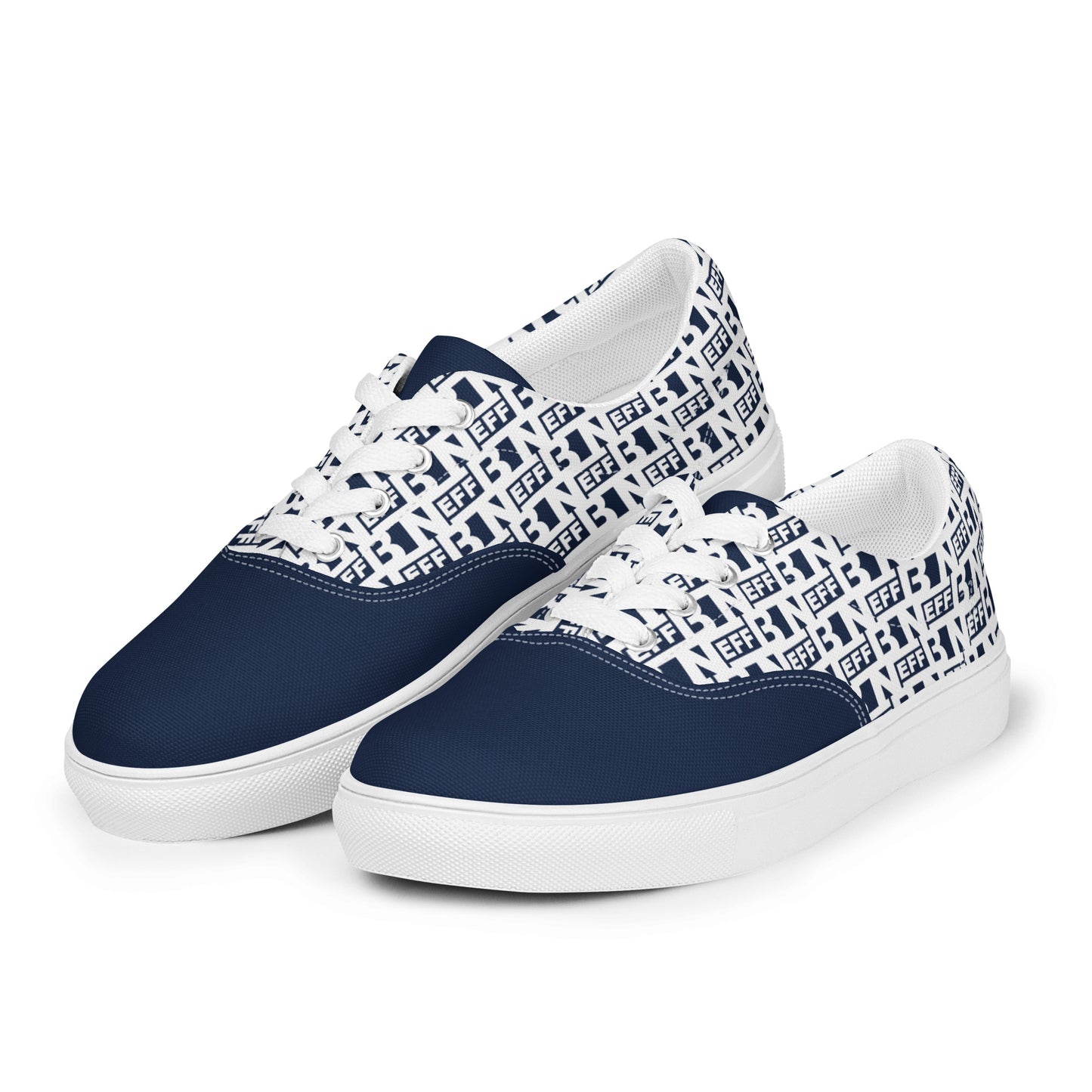 Men’s lace-up canvas shoes