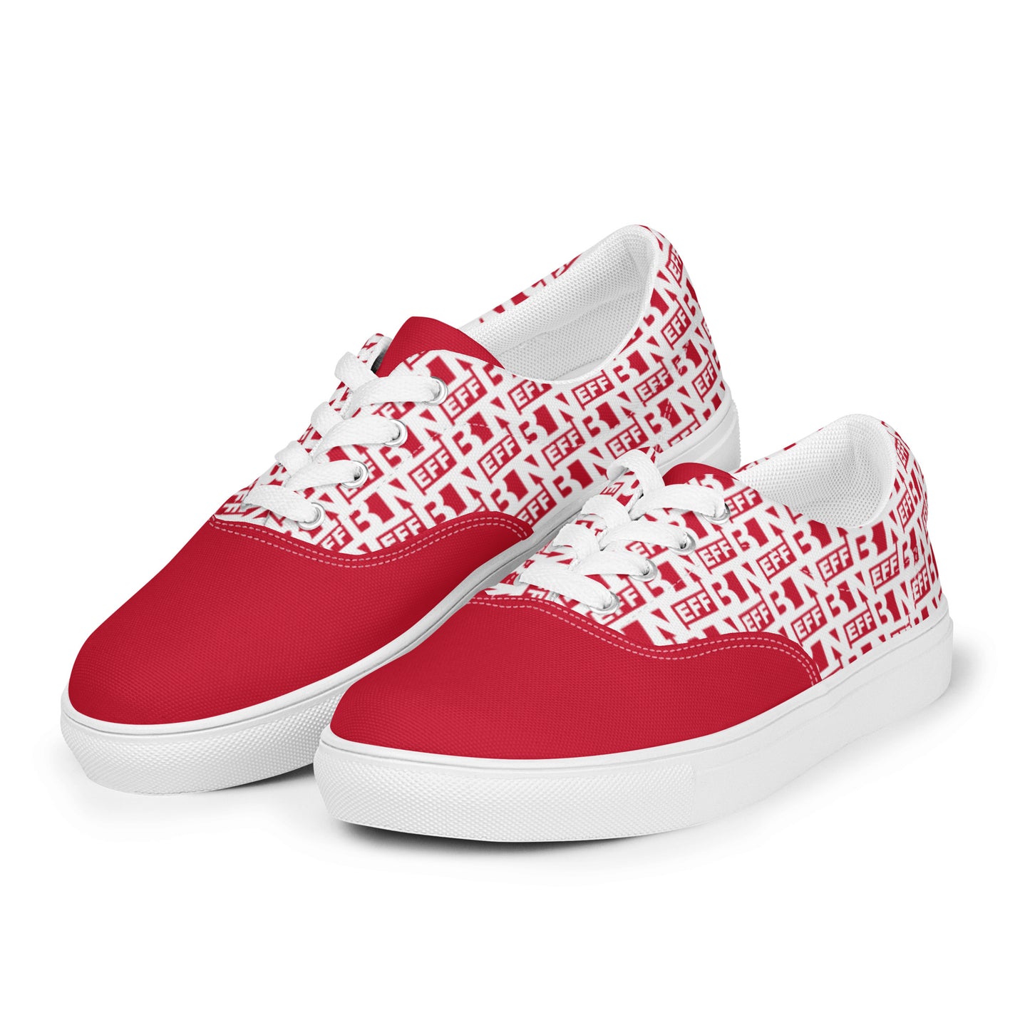 Men’s lace-up canvas shoes