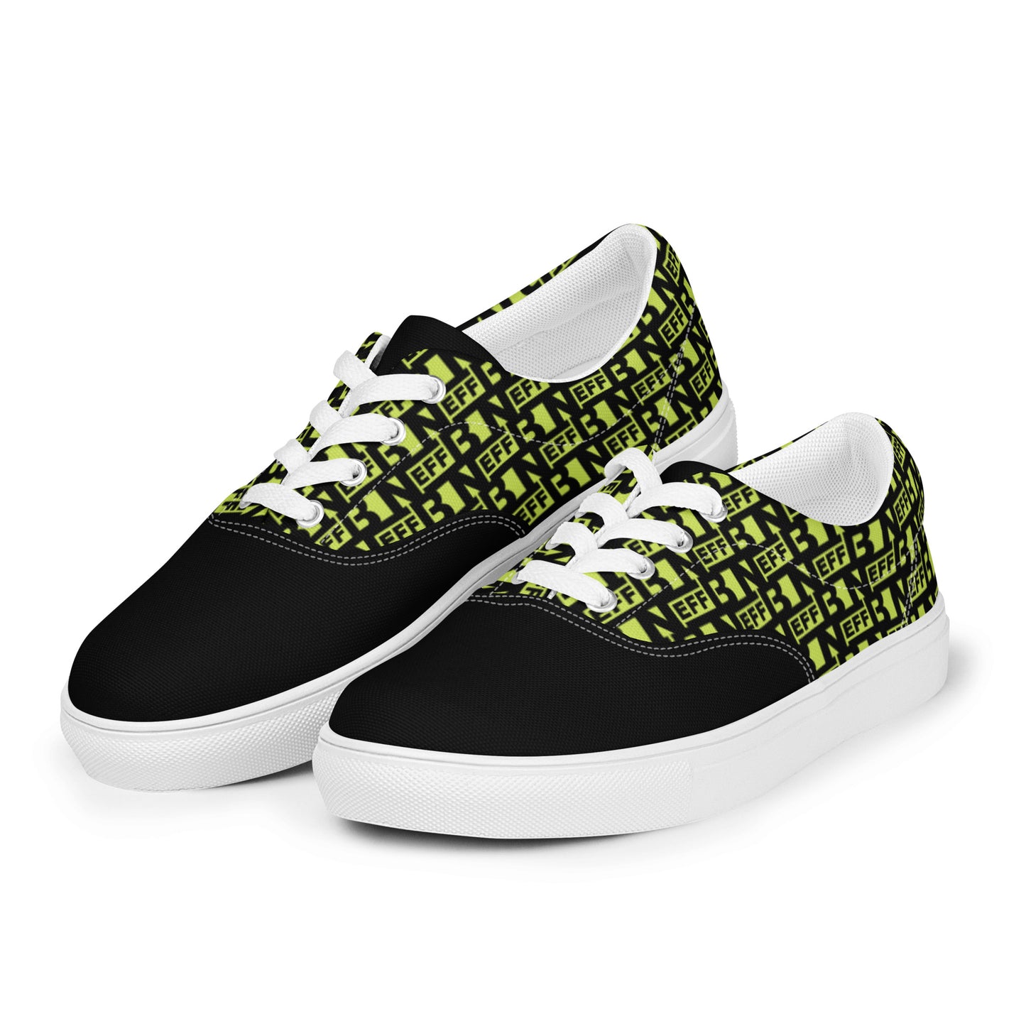 Men’s lace-up canvas shoes
