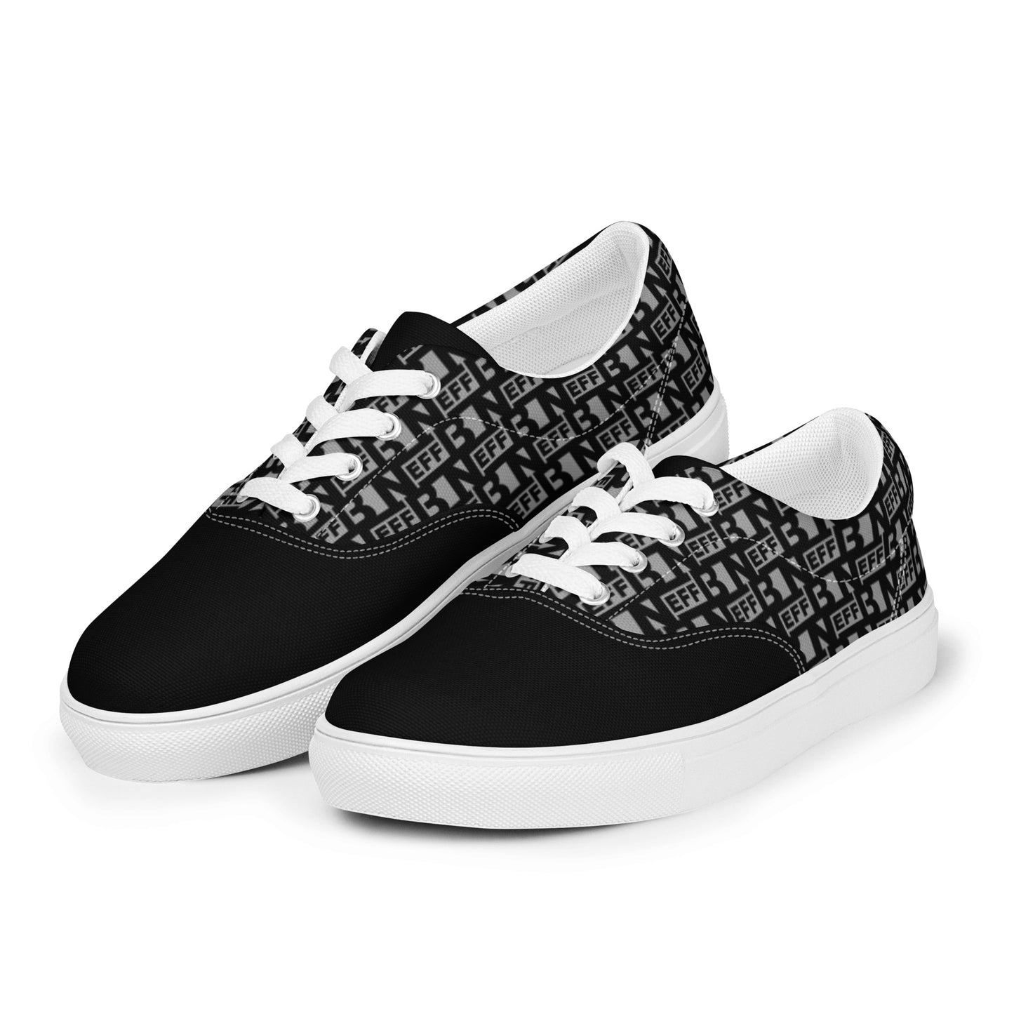 Men’s lace-up canvas shoes