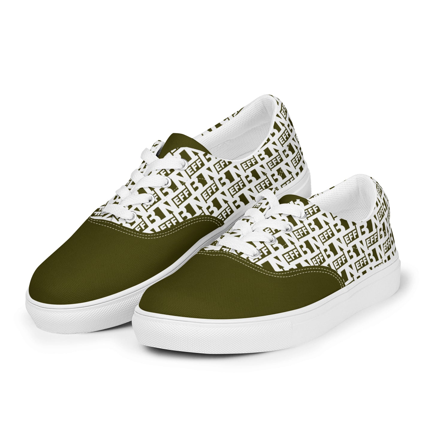 Men’s lace-up canvas shoes
