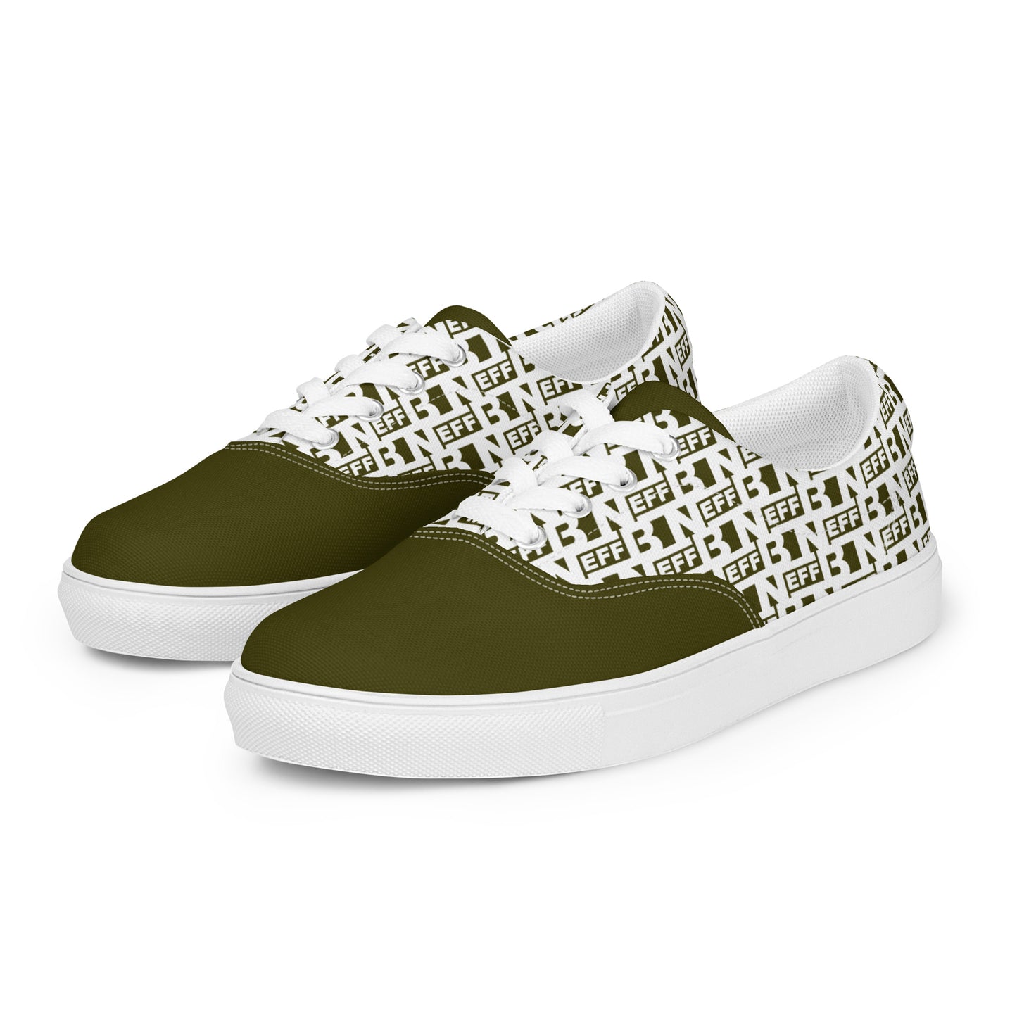 Men’s lace-up canvas shoes