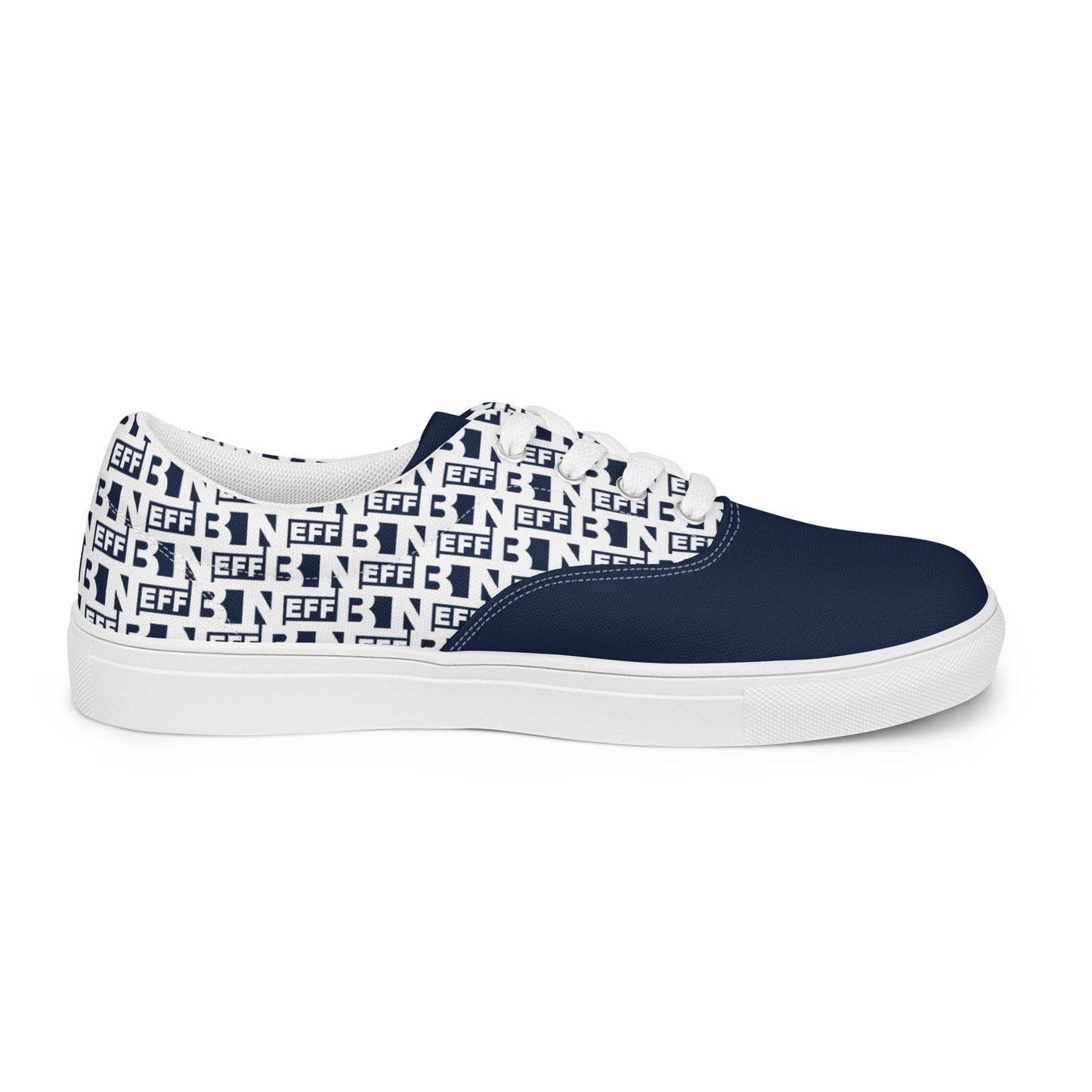 Men’s lace-up canvas shoes