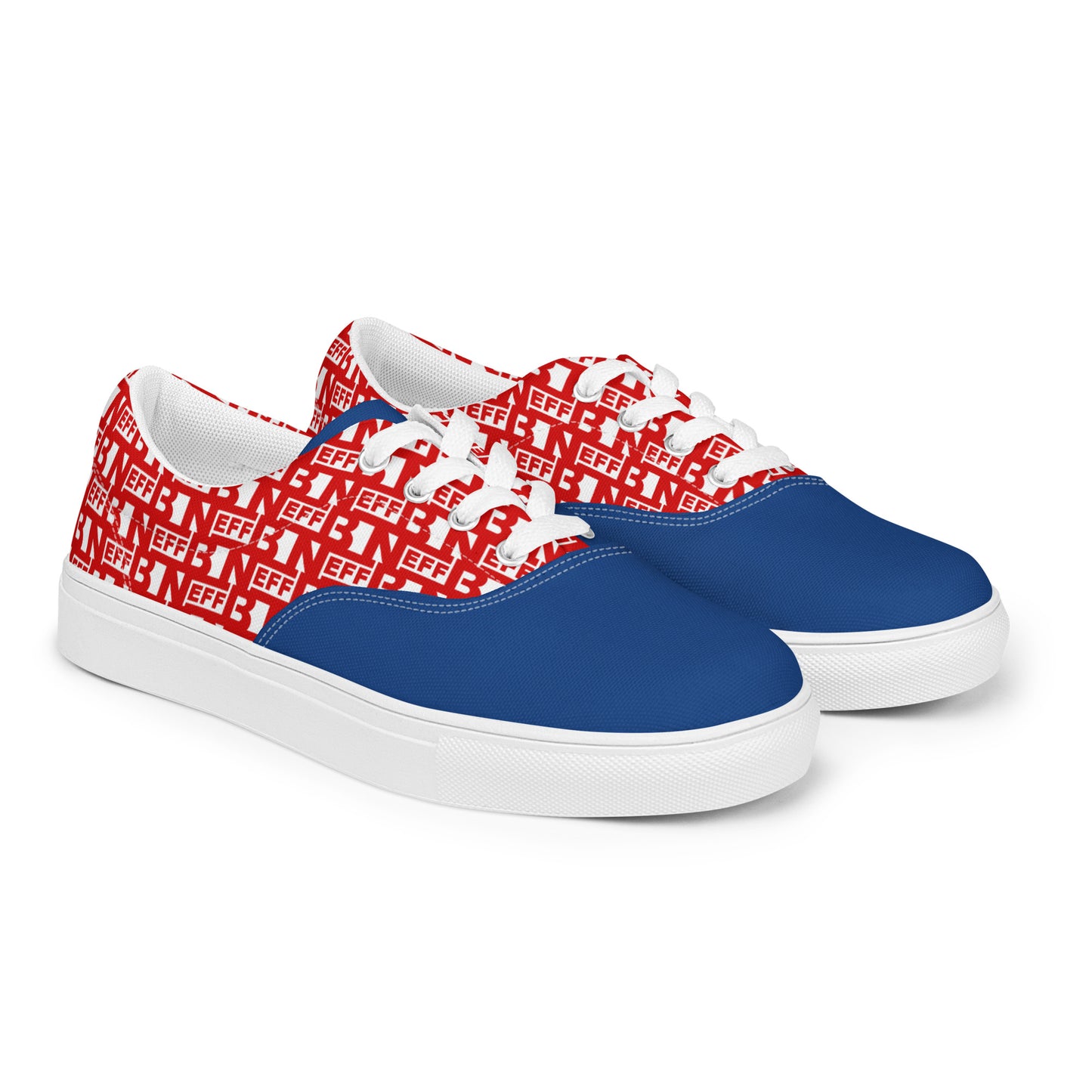 Men’s lace-up canvas shoes