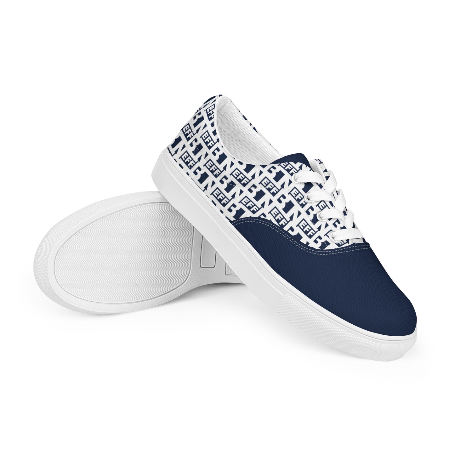 Men’s lace-up canvas shoes