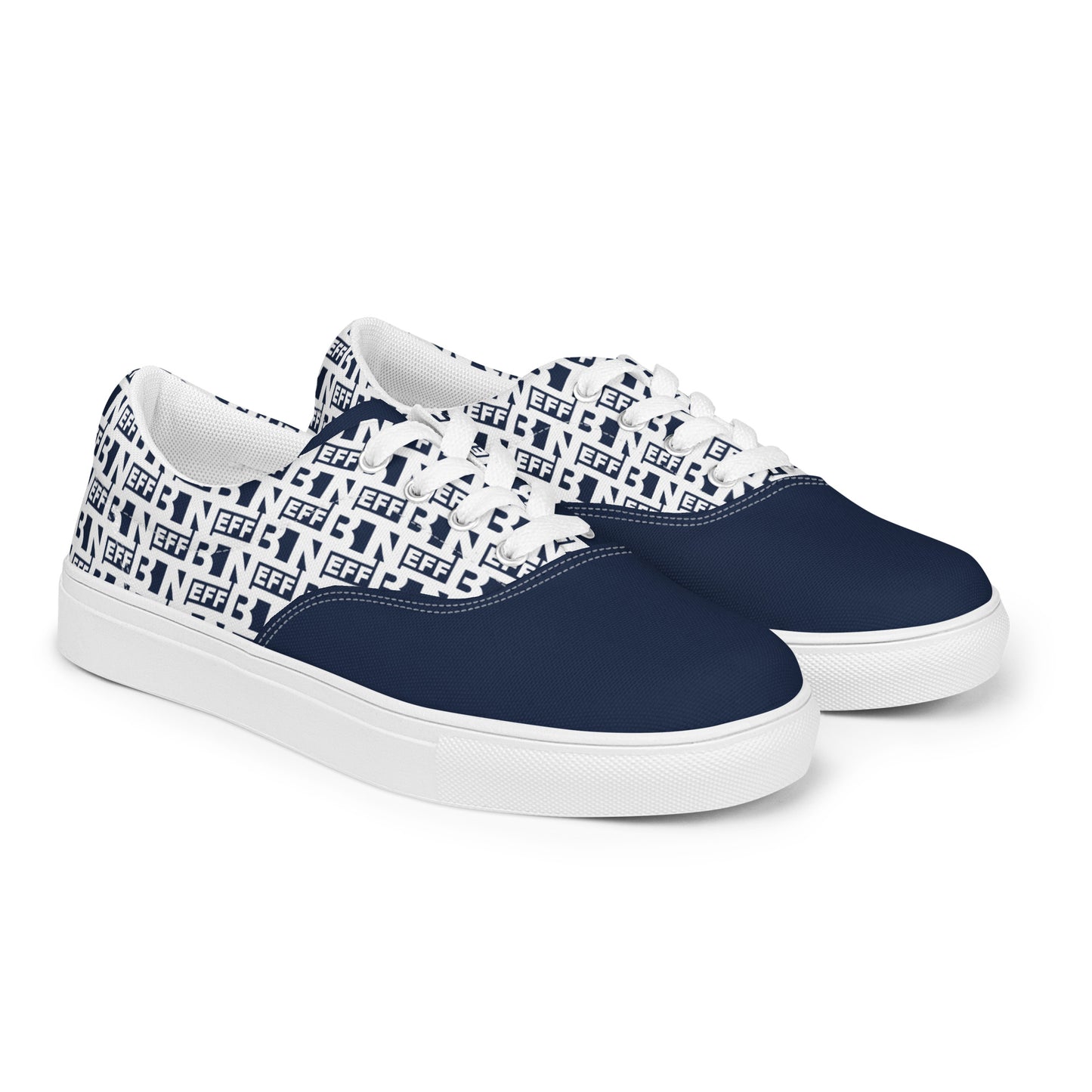 Men’s lace-up canvas shoes