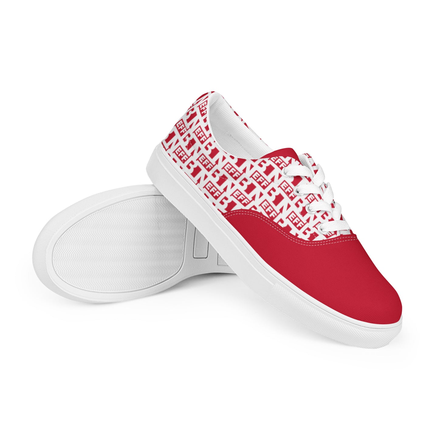 Men’s lace-up canvas shoes