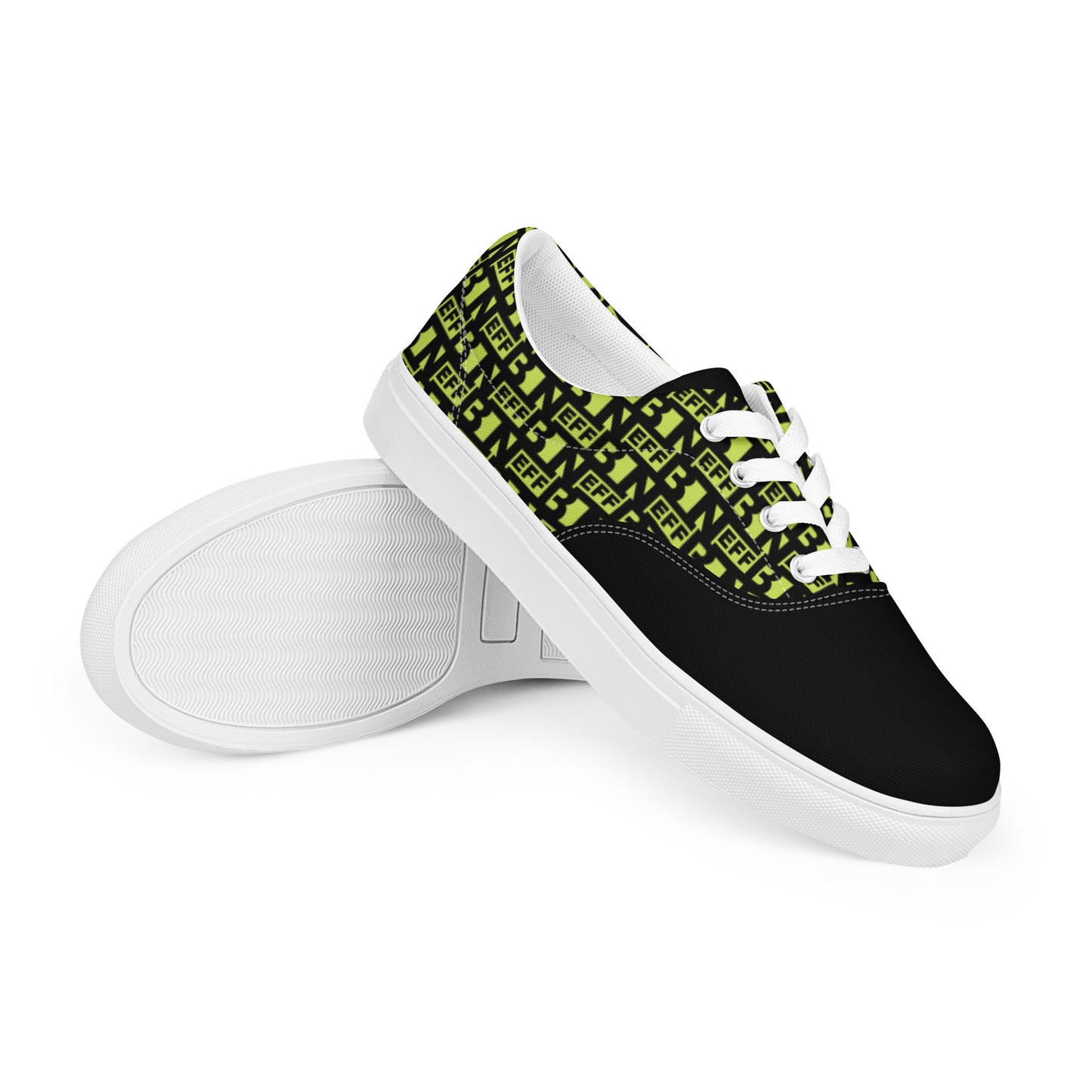 Men’s lace-up canvas shoes