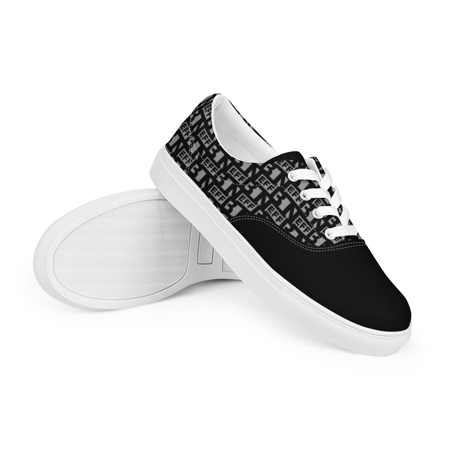 Men’s lace-up canvas shoes
