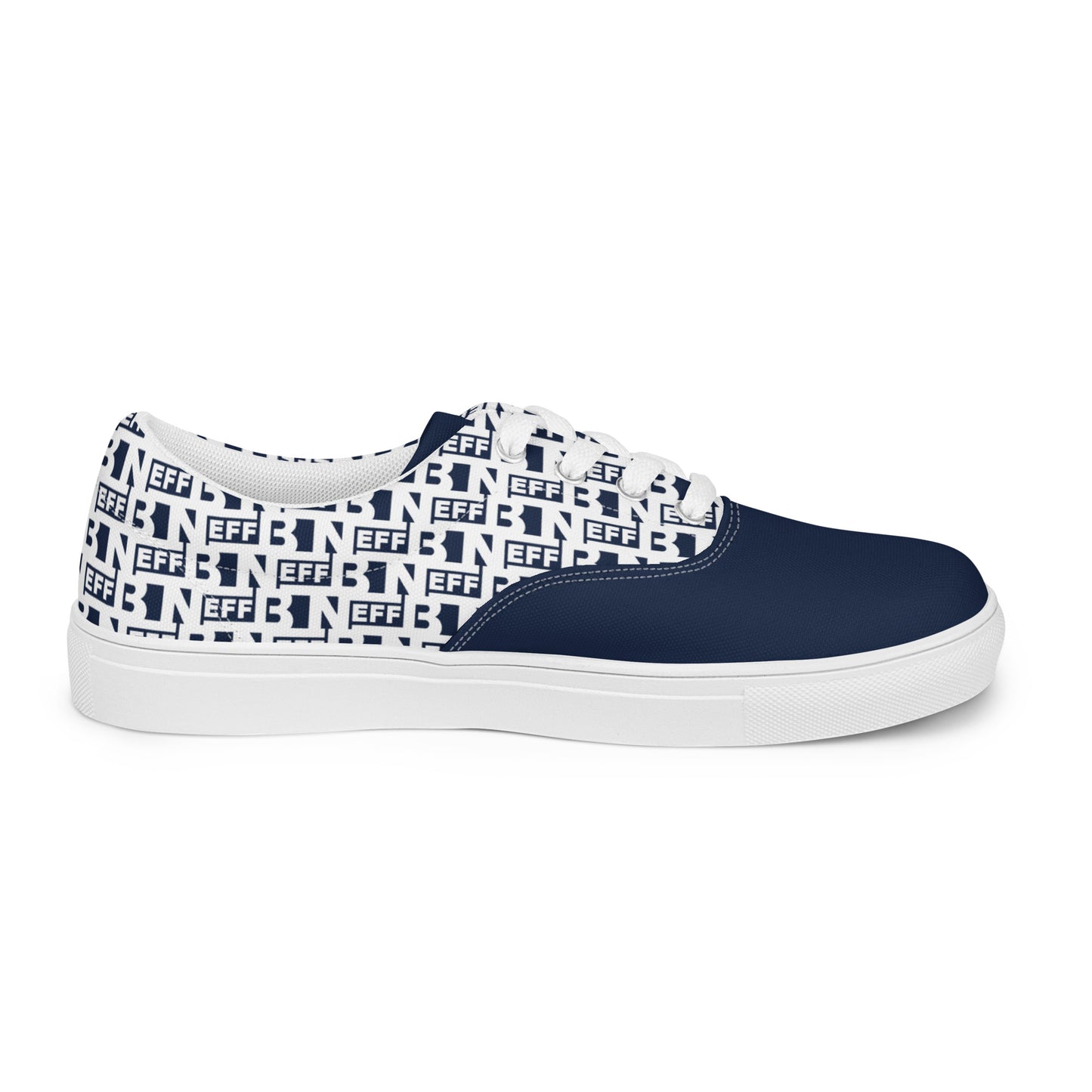 Men’s lace-up canvas shoes