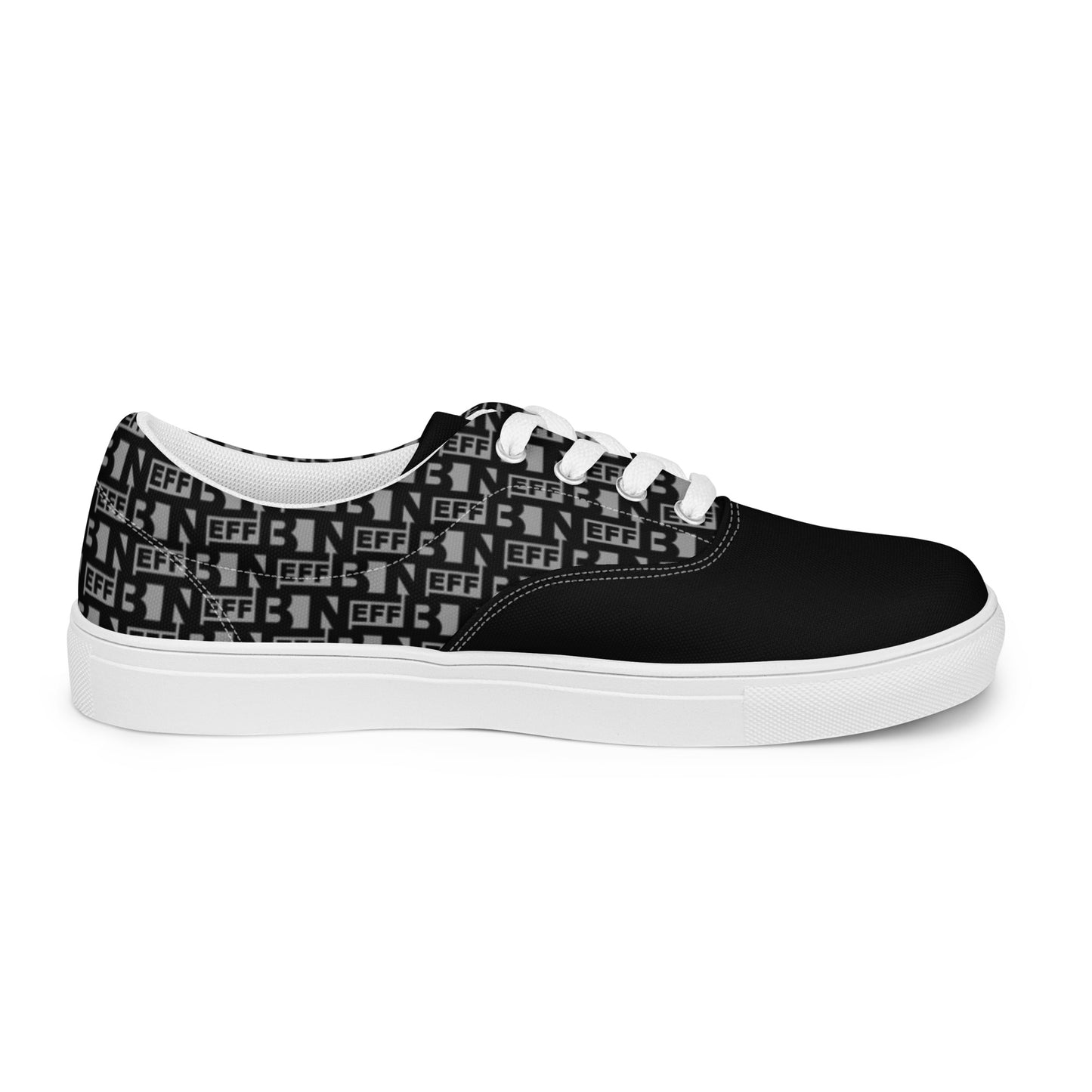 Men’s lace-up canvas shoes