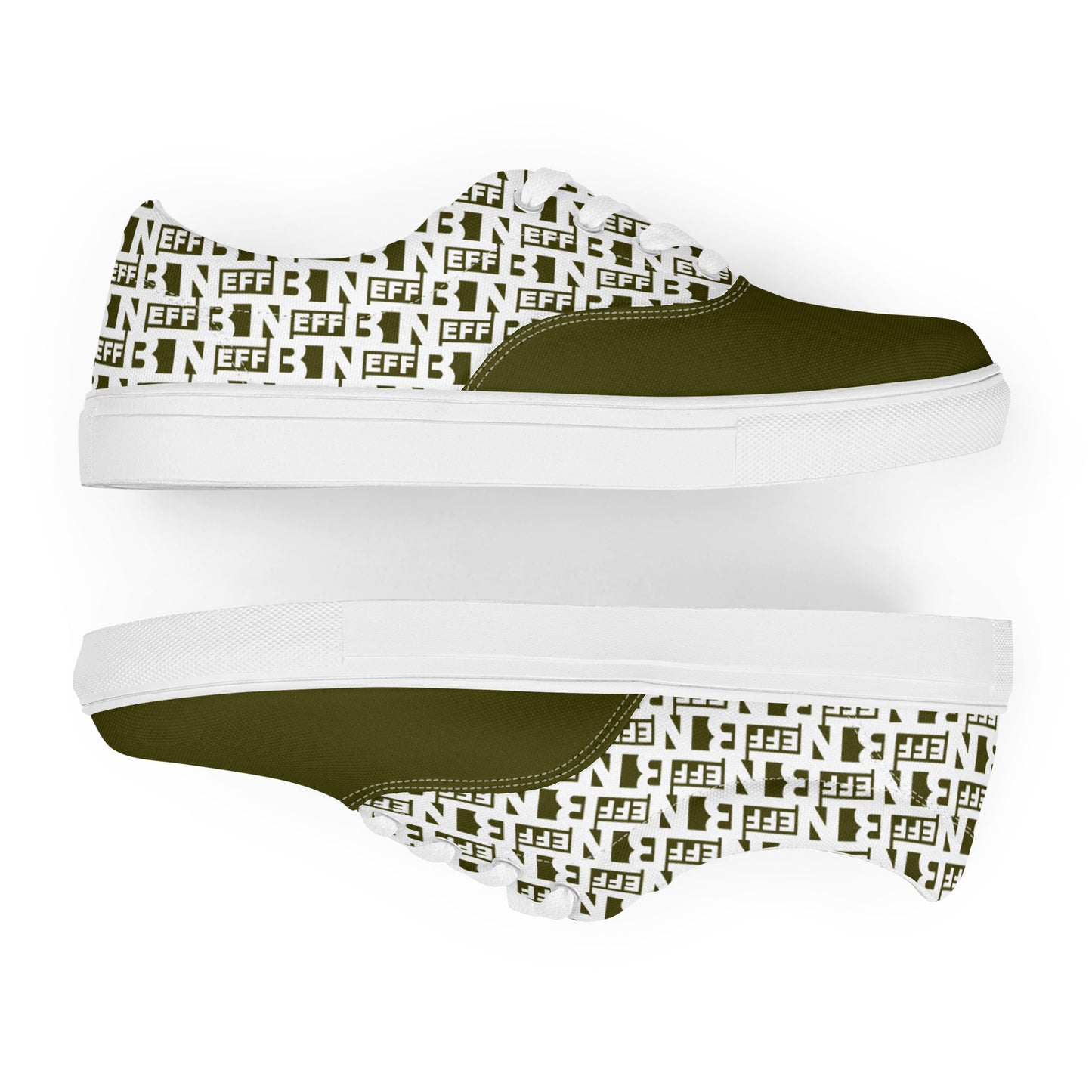 Men’s lace-up canvas shoes